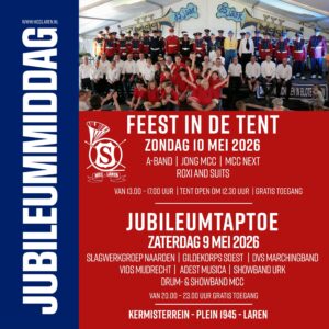 Feest in de Tent! 95 jarig jubileum MCC Laren @ Kermisterein Laren